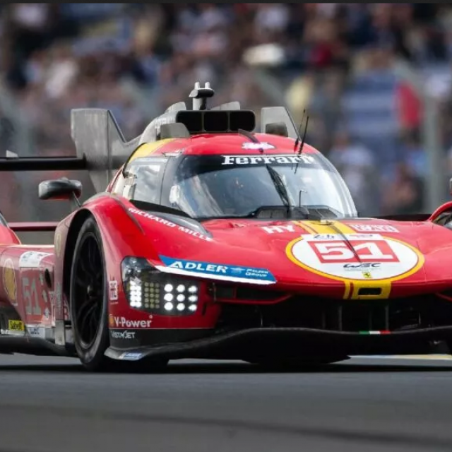 Ferrari, Le Mans 2023., ilustracija