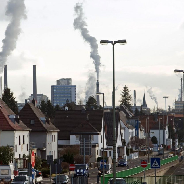 Ilustracija, tvornica u Njemačkoj