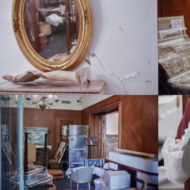 Zapuštena vila Miroslava Krleže