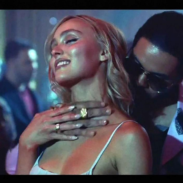 Lily-Rose Depp i Weeknd u sceni iz serije