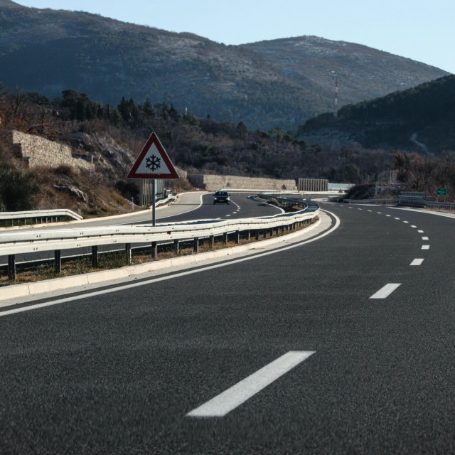 Autocesta A1 na dionici Dugopolje - Karamatići