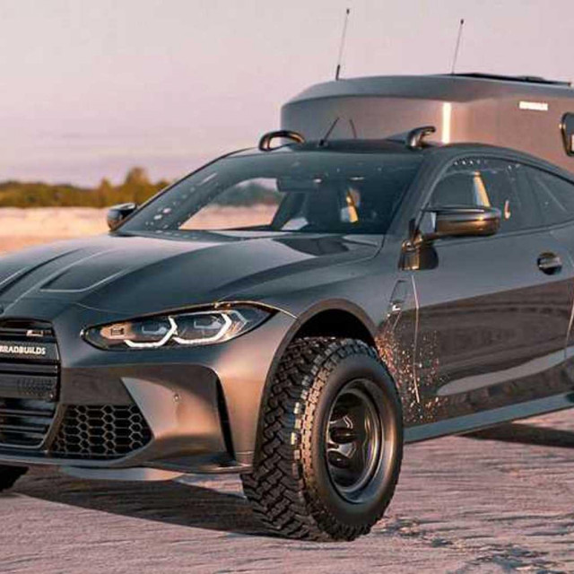 BMW M4 kamper (digitalni prikaz)