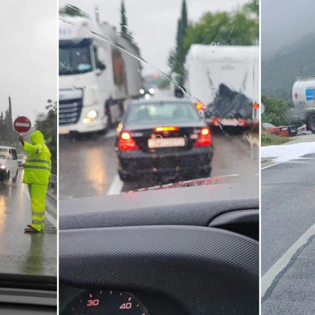 Nevrijeme na dalmatinskim cestama