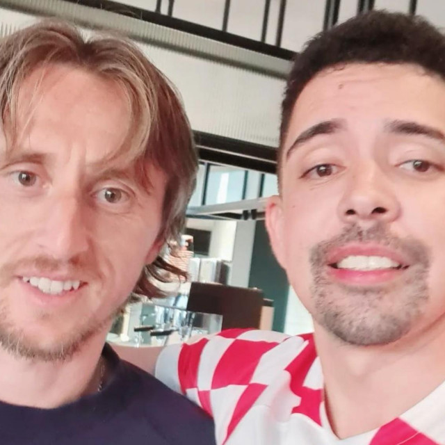 Luka Modrić i Rafael Beserra