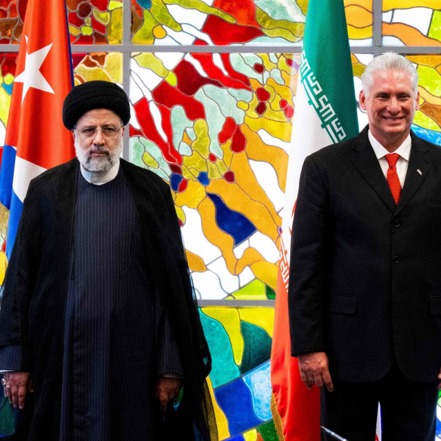 Ebrahim Raisi i Miguel Diaz-Canel