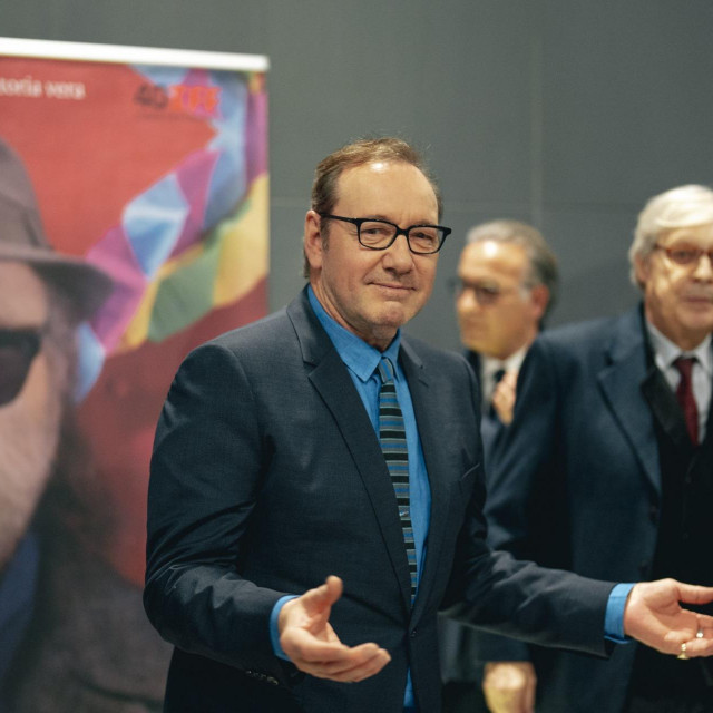 Kevin Spacey u Rimu u siječnju ove godine