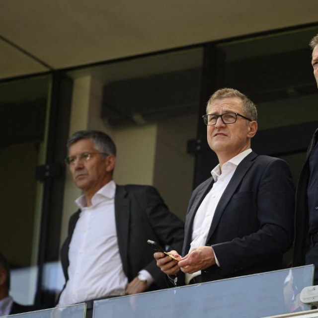 Herbert Hainer, Jan-Christian Dreesen i Andreas Jung
