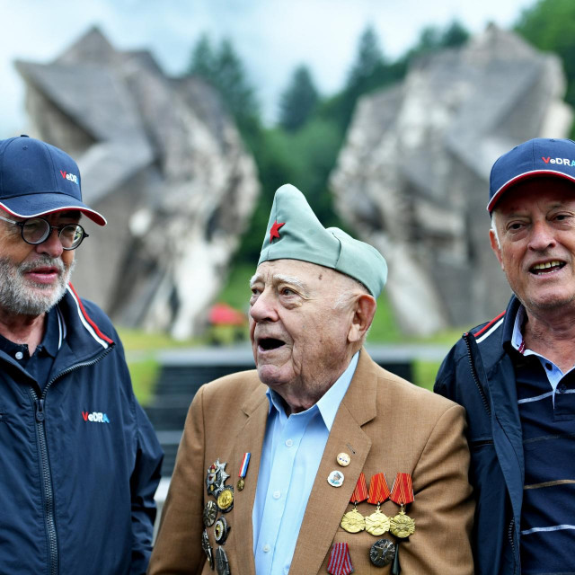 Ranko Britvić, najstariji sudionik Ivo Karamatić i Luka Džanko