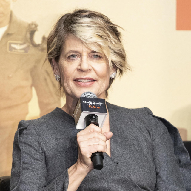 Linda Hamilton, Tokyo, 2019.