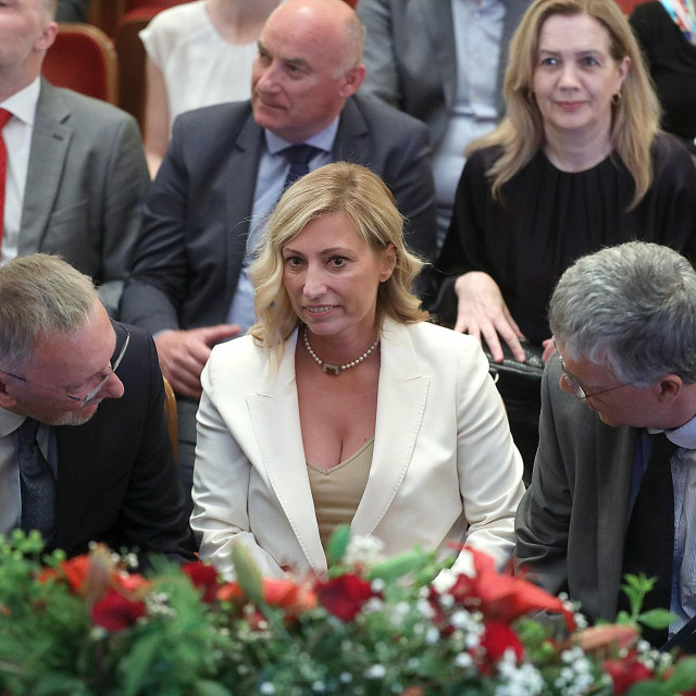 Davor Božinović, Andrea Ledić i Dorijan Kerzan