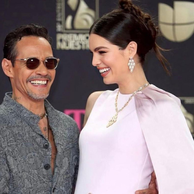 Marc Anthony i Nadia Ferreira