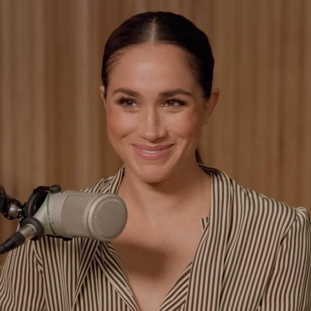 Meghan Markle tijekom intervjua