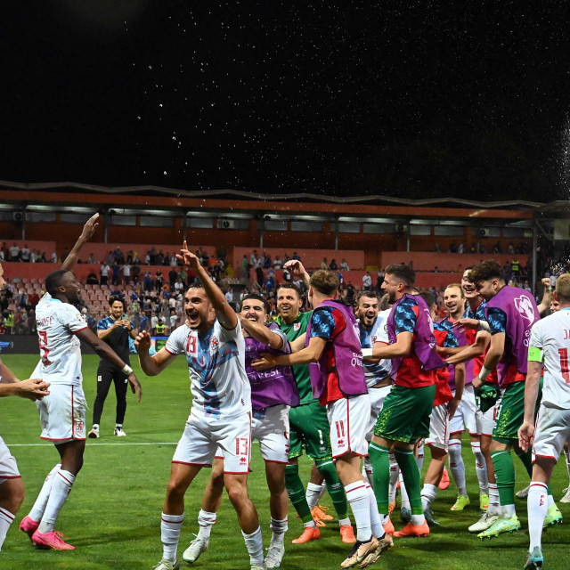 Slavlje nogometaša Luksemburga