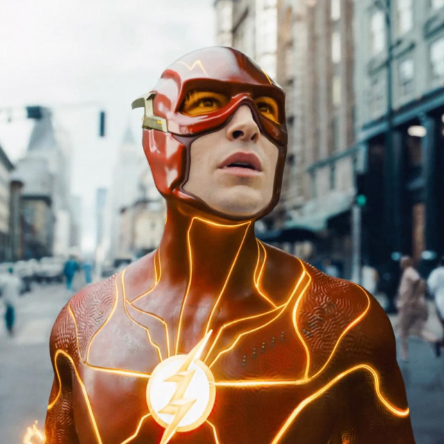 Ezra Miller kao The Flash u istoimenom filmu