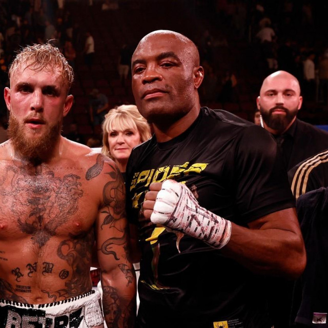 Jake Paul i Anderson Silva