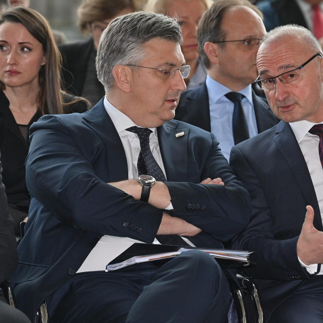 Andrej Plenković i Gordan Grlić Radman