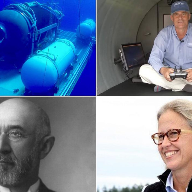 Podmornica Titan, Stockton Rush, šef OceanGatea, Isidor Strauss, Wendy Rush