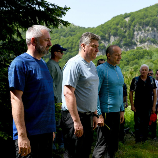Predsjednik RH Zoran Milanović komemorira žrtve Bitke na Sutjesci