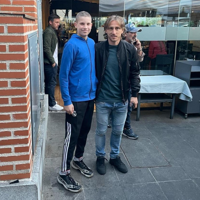 Toni Garma i Luka Modrić