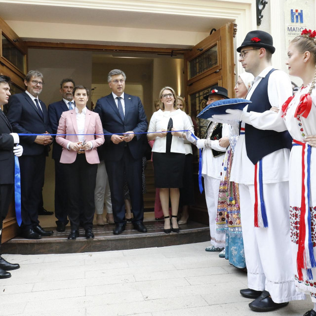 Ana Brnabić i Andrej Plenković