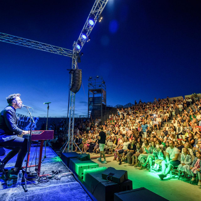 Petar Graso na koncertu