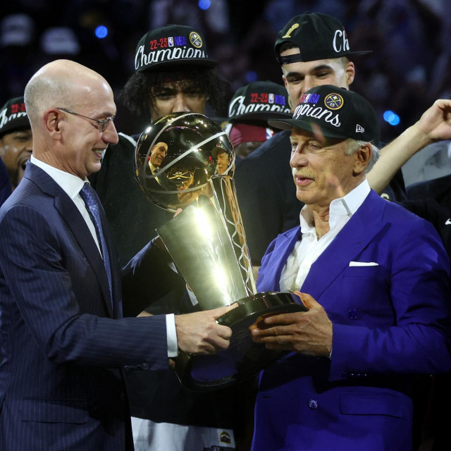 Adam Silver i Stan Kroenke