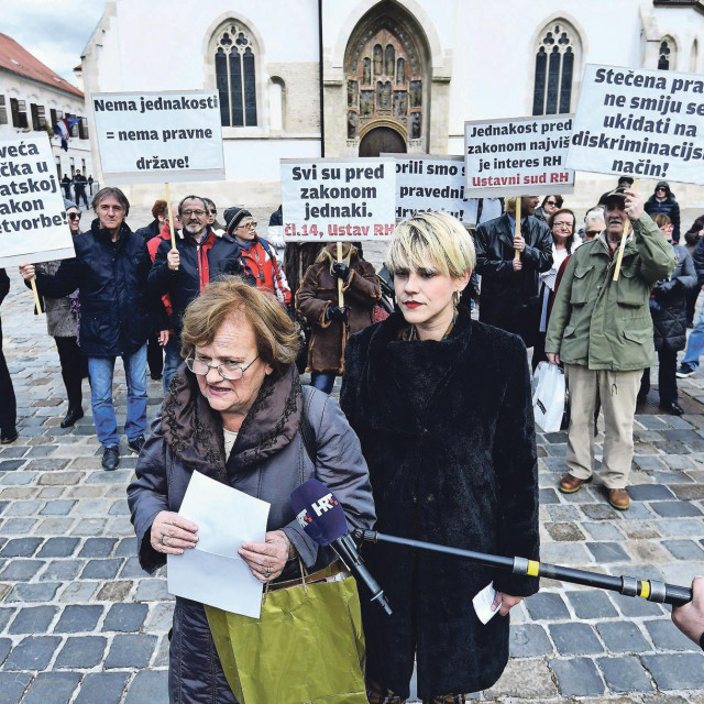 
Obje zakinute skupine u proteklih 30 godina rješenje su zahtijevale i prosvjedima