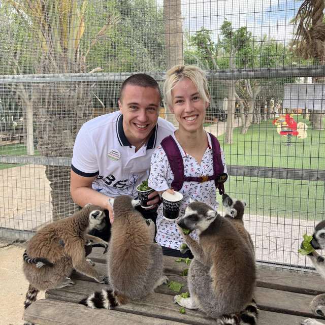 Dejana Brčko s partnerom