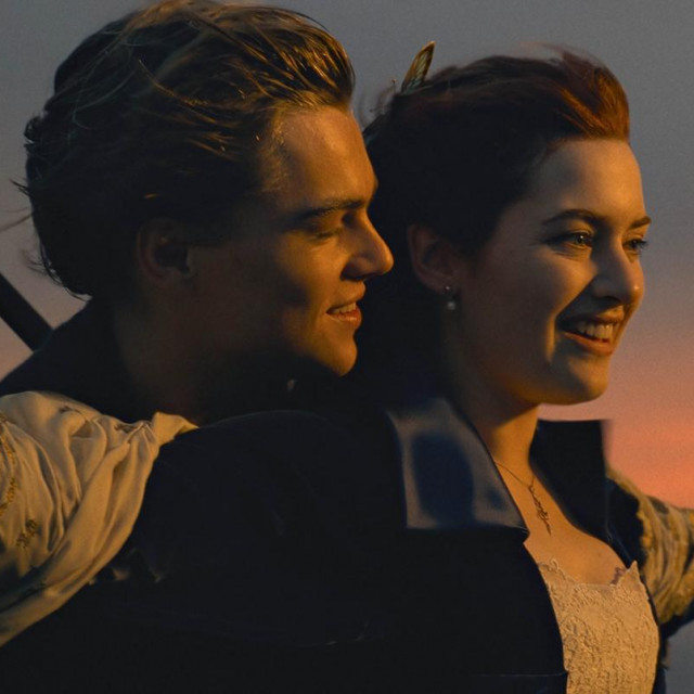 Leonardo DiCaprio i Kate Winslet u Titanicu
