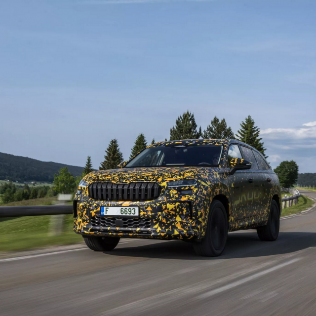 2024. Škoda Kodiaq (kamuflirani prototip)