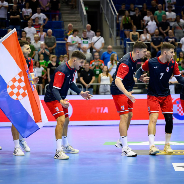 Hrvatski U21 rukometaši uoči utakmice s Tunisom