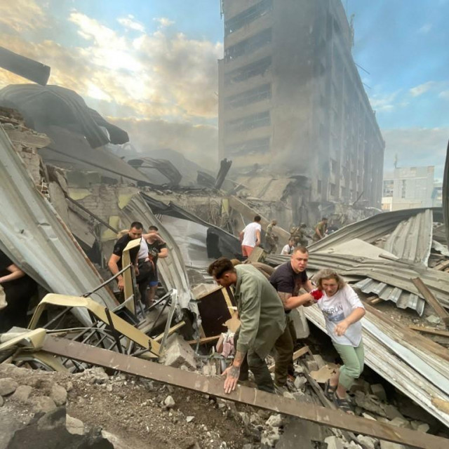 Napad na restoran u Kramatorsku