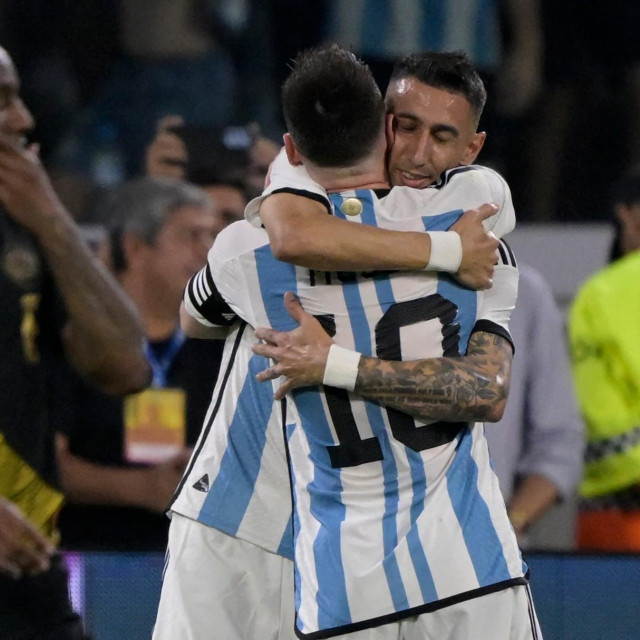 Angel Di Maria i Lionel Messi