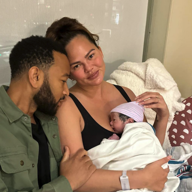 Chrissy Teigen i John Legend s bebicom