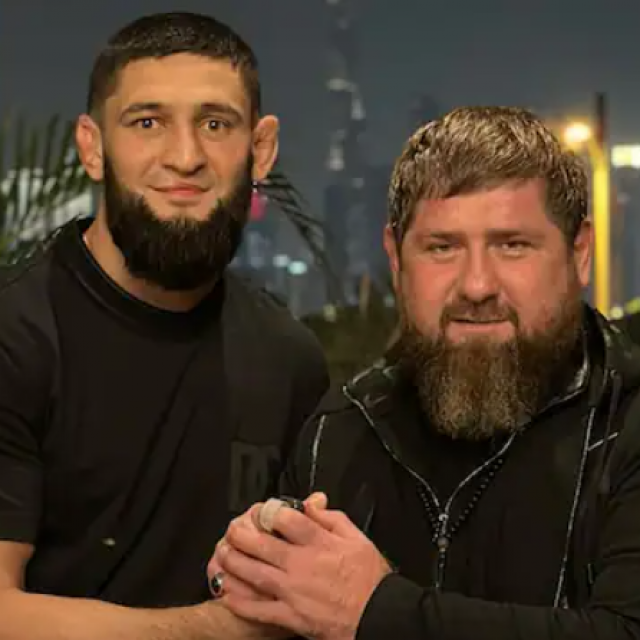 Khamzat Chimaev i Ramzan Kadirov