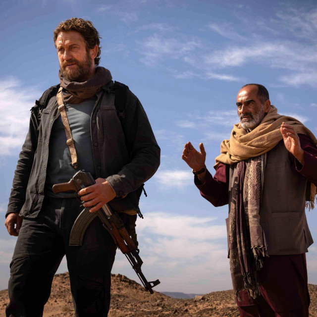 Gerard Butler i Navid Negahba,  Kandahar, 2022,  Ric Roman Waugh