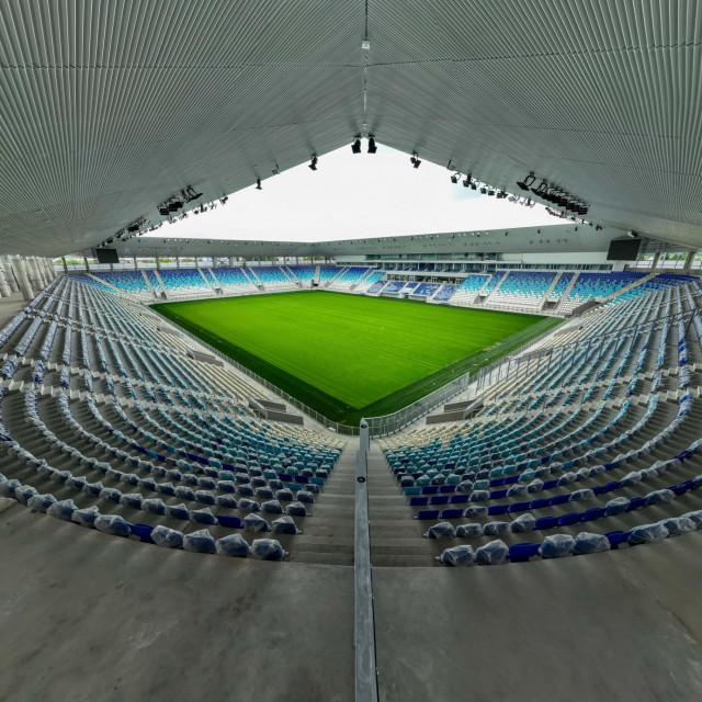 Impresivno zdanje na Pampasu