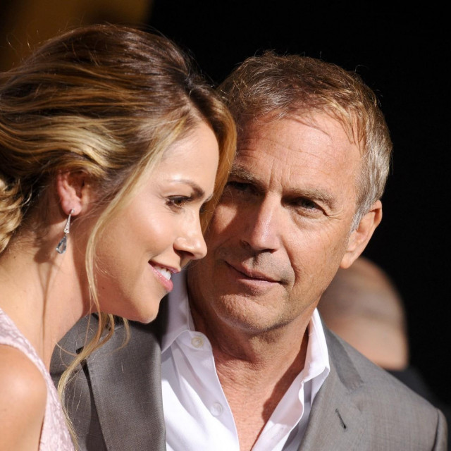 Kevin Costner i Christine Baumgartner