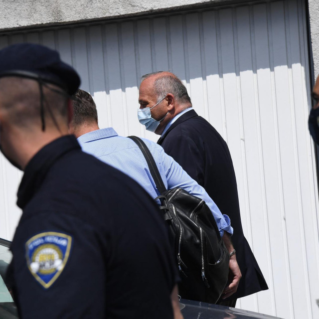 Kazimir Bačić prilikom uhićenja u lipnju 2021. godine