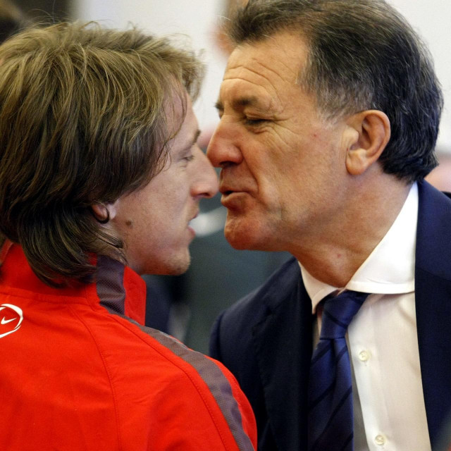 Luka Modrić i Zdravko Mamić
