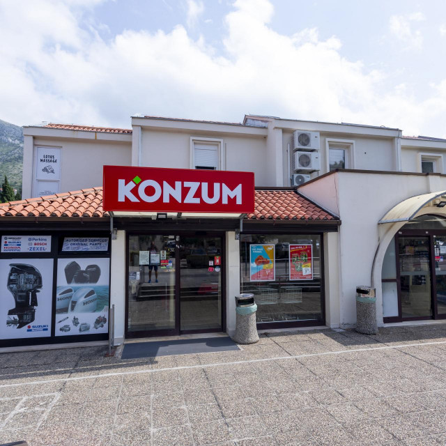 Konzum u sklopu ACI marine Dubrovnik