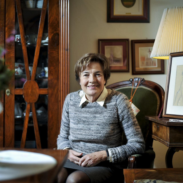 Yvonne Vrhovac u svom domu, 2015.