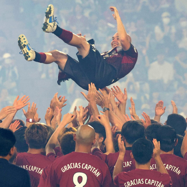 Oproštaj Inieste od Vissel Kobea