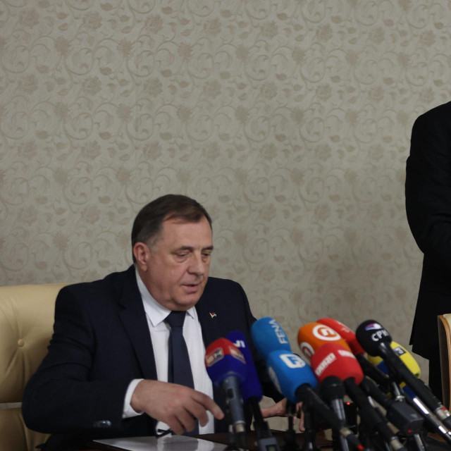 Milorad Dodik i Dragan Čović