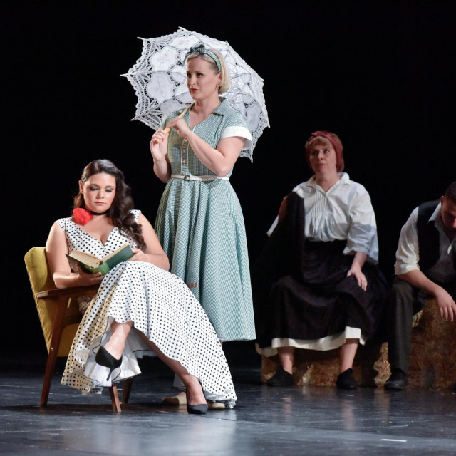 Opera festival na kojem HNK iz Osijeka izvodi predstavu Ljubavni napitak.