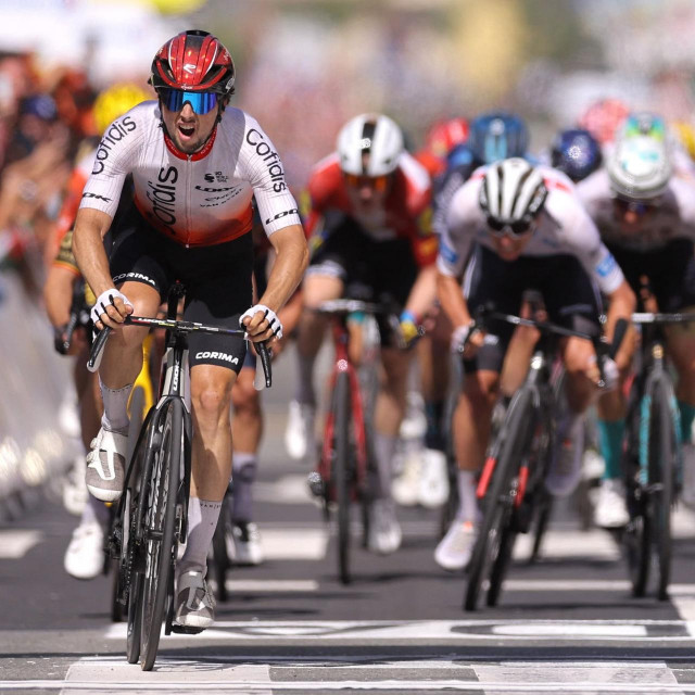 Victor Lafay pred ciljem