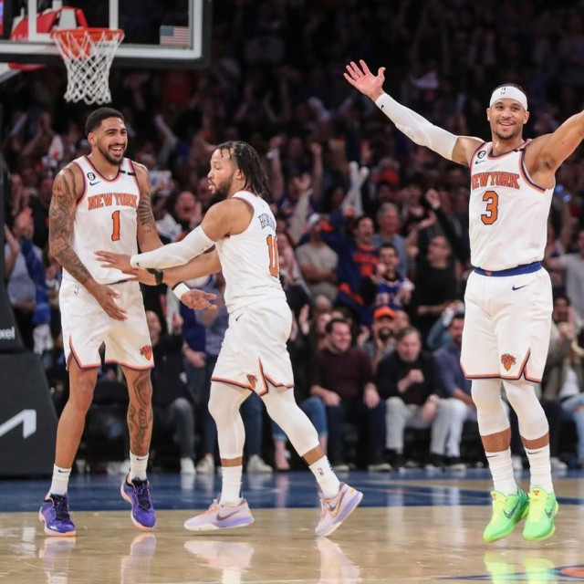 Josh Hart (desno) se priključio Jalenu Brunsonu (u sredini) u reprezentaciji SAD-a