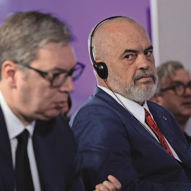 Aleksandar Vučić i Edi Rama 
