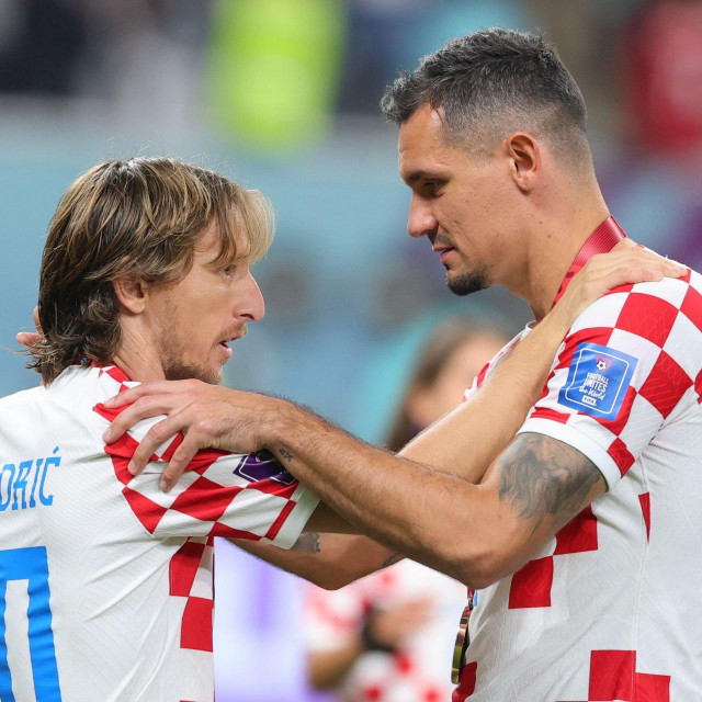 Luka Modrić i Ivan Lovren