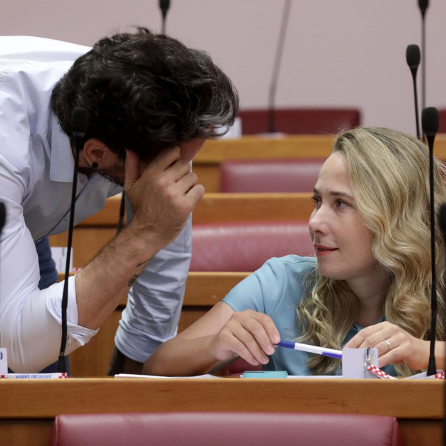 Marin Miletić i Marija Selak Raspudić